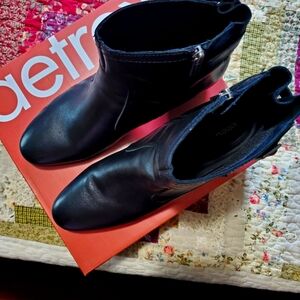 Aetrex Leather Ankle Boots Size 11